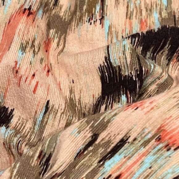 Lucy & Lauren Ruched Cross Front Stretch‎ Knit Evening Dress Orange  Small - Picture 7 of 7